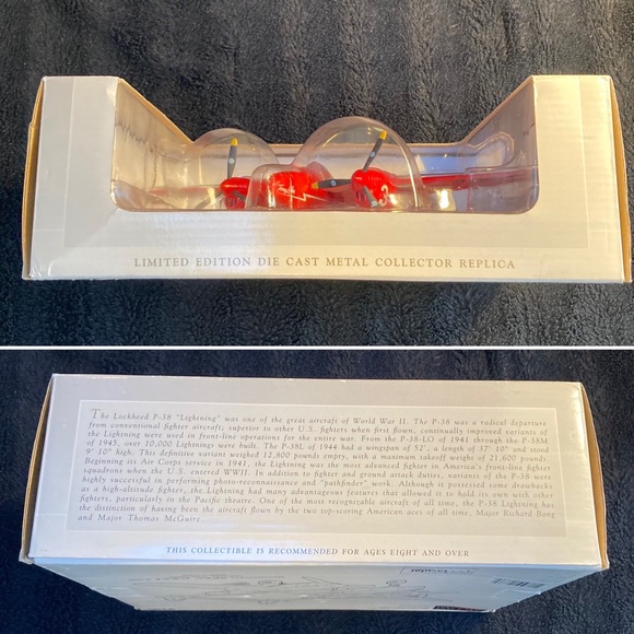 P-38 Lightning SpecCast Tony LeVier Model - Picture 3 of 13